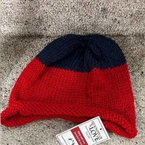 NWT Knots of Love Handmade Beenie